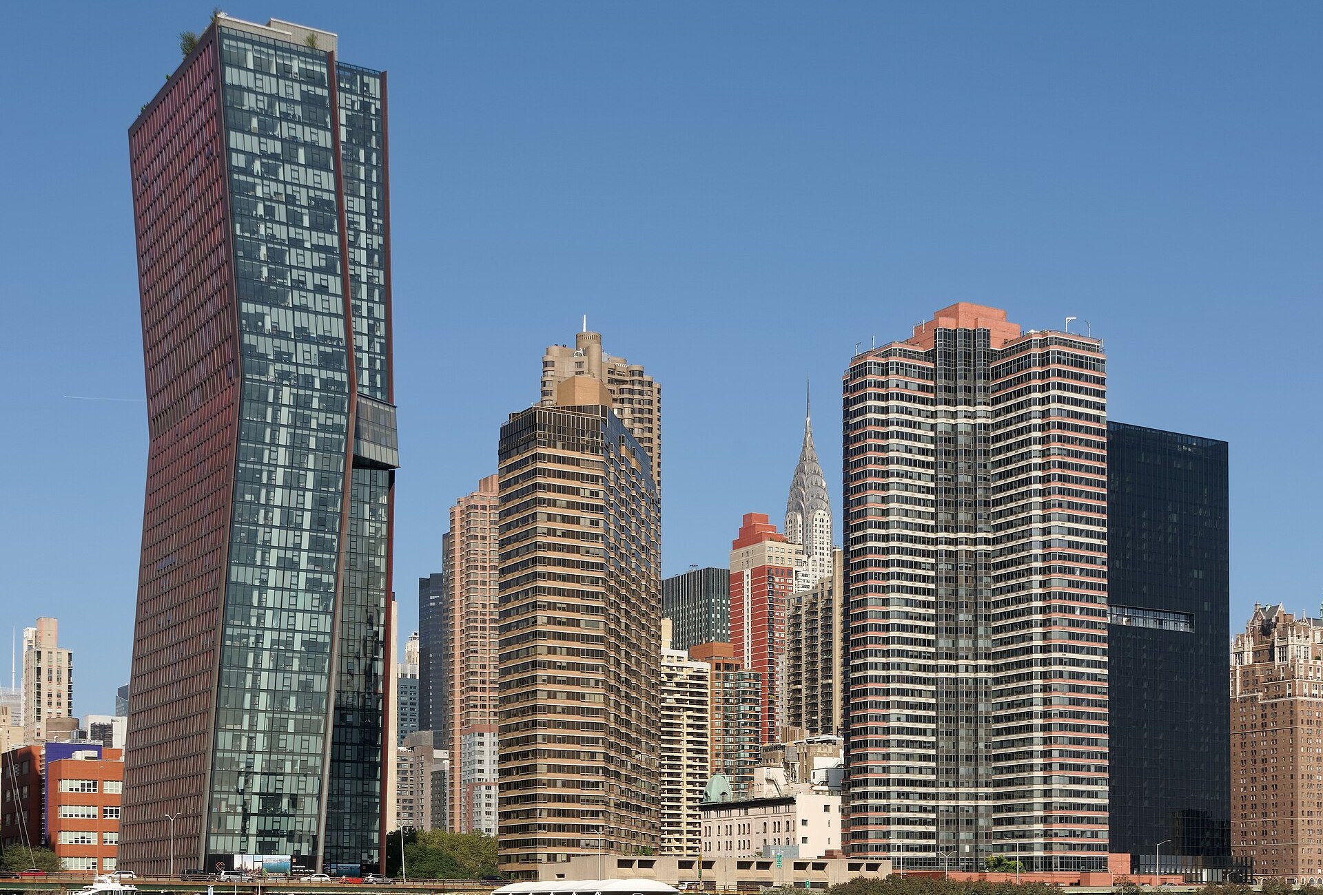 The American Copper Buildings on the East River, where all 761 apartments are registered as rent-stabilized