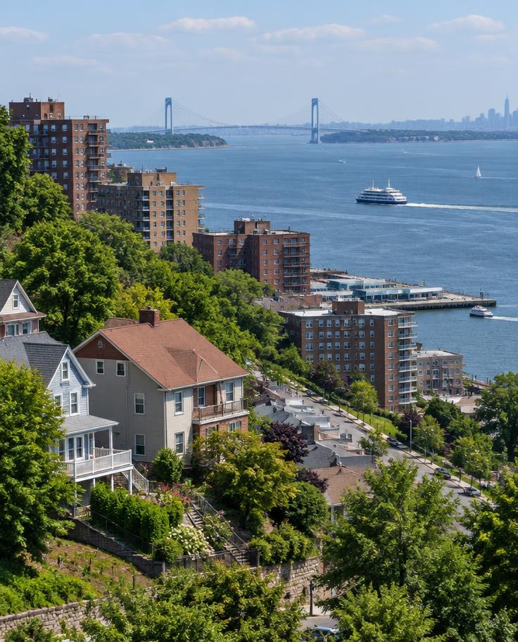 Illustrative Staten Island streetscape